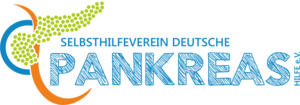 Logo der deutschen Pankreashilfe Hier ist das Logo der deutschen Pankreashilfe abgebildet, die sich um Menschen mit hereditärer Pankreatitis leiden.